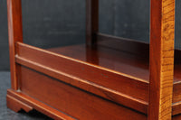 表情豊かな杢目を魅せる縦長の引き出し付き置台 DC8202