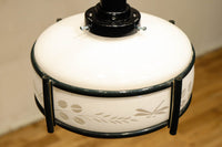 稲とトンボの透かし模様がほのかに浮かぶ電笠 DC8216