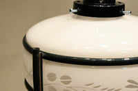 稲とトンボの透かし模様がほのかに浮かぶ電笠 DC8216