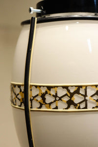 二色混じりのお花帯模様がお洒落な電笠 DC8218