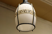 二色混じりのお花帯模様がお洒落な電笠 DC8218