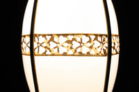 二色混じりのお花帯模様がお洒落な電笠 DC8218