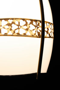 二色混じりのお花帯模様がお洒落な電笠 DC8218