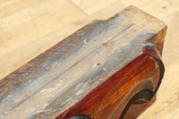 シンメトリーの彫刻柄が大正浪漫漂う艶色の綺麗な梁 DC8222