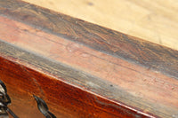 シンメトリーの彫刻柄が大正浪漫漂う艶色の綺麗な梁 DC8222