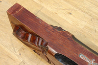 シンメトリーの彫刻柄が大正浪漫漂う艶色の綺麗な梁 DC8222