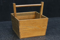 穏やかな杢目で落ち着いた雰囲気ある炭入れ DC8236