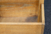 穏やかな杢目で落ち着いた雰囲気ある炭入れ DC8236