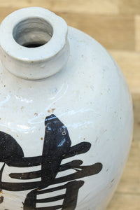 達筆文字が書かれた迫力ある徳利 DC8241