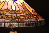 Stained glass desk lamp DC8250