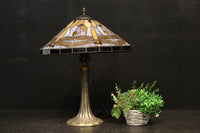 Stained glass desk lamp DC8250