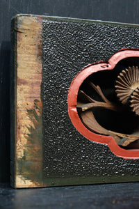 立体感のある彫刻が見栄えのする彫刻飾り DC8257abc 在庫(a:1 b:1 c:1)個