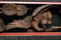 立体感のある彫刻が見栄えのする彫刻飾り DC8257abc 在庫(a:1 b:1 c:1)個