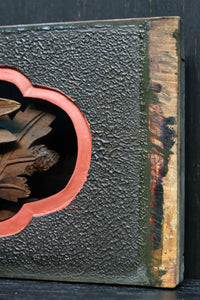 立体感のある彫刻が見栄えのする彫刻飾り DC8257abc 在庫(a:1 b:1 c:1)個