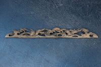 稀少!!可愛らしい波兎(なみうさぎ)の彫刻飾り DC8260a