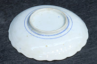 富士の頂きを望む風景を華やかに描いた中皿 DC8266 在庫5枚