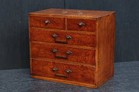 杢目の美しい味わいある針箱 DC8279