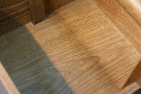 穏やかな杢目模様の持ち手付き炭入れ DC8289