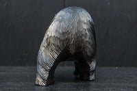 Small size Carved wooden bear figurine DC8293