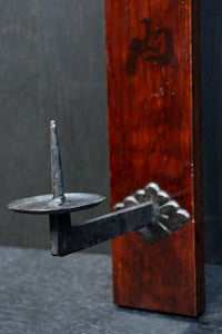 時代を重ねた趣きある壁掛けろうそく立て DC8303abc 在庫(a:1 b:1 c:1)本