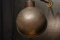 特大サイズ!! 真鍮の鈍い輝きが味わいを深める特大ブラケット DC8306