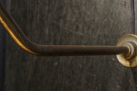 特大サイズ!! 真鍮の鈍い輝きが味わいを深める特大ブラケット DC8306