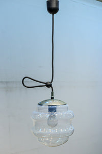 穏やかな雰囲気のクリアガラスの電笠 DC8307