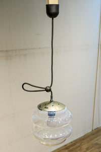 穏やかな雰囲気のクリアガラスの電笠 DC8307