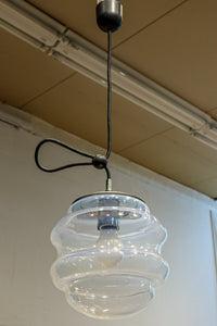 穏やかな雰囲気のクリアガラスの電笠 DC8307