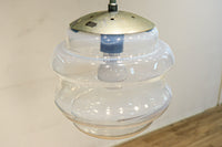 穏やかな雰囲気のクリアガラスの電笠 DC8307