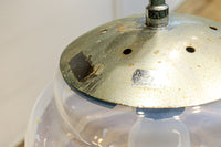 穏やかな雰囲気のクリアガラスの電笠 DC8307