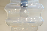 穏やかな雰囲気のクリアガラスの電笠 DC8307