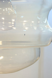 穏やかな雰囲気のクリアガラスの電笠 DC8307