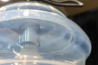 穏やかな雰囲気のクリアガラスの電笠 DC8307