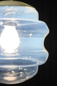 穏やかな雰囲気のクリアガラスの電笠 DC8307