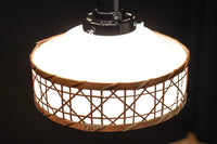 籠目編みの和モダンな竹フレームが素敵な電笠 DC8314