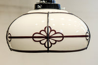 菊菱装飾を施した気品ある電笠 DC8315 在庫2個