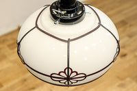 菊菱装飾を施した気品ある電笠 DC8315 在庫2個