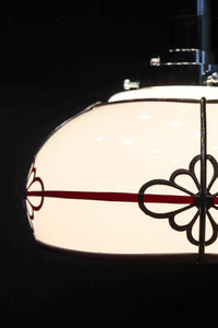 菊菱装飾を施した気品ある電笠 DC8315 在庫2個