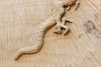 削り模様に昇り龍の絵柄が浮かぶ上品な木彫りの一枚絵 DC8332