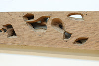 2体の龍の威厳ある姿を描く彫刻梁飾り DC8334