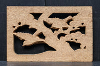 縁起の良い絵柄で品格ある小型の彫刻飾り DC8348abcd 在庫(a:0b:0 c:1 d:1)枚