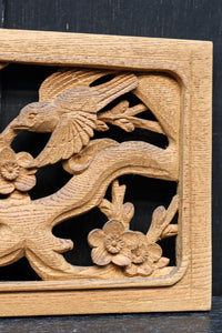 縁起の良い絵柄で品格ある小型の彫刻飾り DC8348abcd 在庫(a:0b:0 c:1 d:1)枚