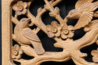 縁起の良い絵柄で品格ある小型の彫刻飾り DC8348abcd 在庫(a:0b:0 c:1 d:1)枚