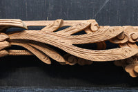 優雅に舞う鳳凰を描いた小さな彫刻飾り DC8356ab 在庫(a:1 b:1)個