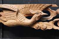 優雅に舞う鳳凰を描いた小さな彫刻飾り DC8356ab 在庫(a:1 b:1)個