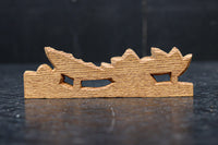 極小!! 蓮の花と葉を上品に描いた彫刻飾りセット DC8362 在庫2個一組