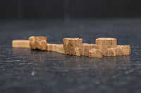 極小!! 可愛らしい梅の花が咲くとても小さな彫刻飾りセット DC8364 在庫2個一組