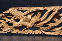 鳳凰を繊細に描いた小型彫刻飾り DC8366ab 在庫(a:1 b:0)枚