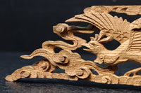 鳳凰を繊細に描いた小型彫刻飾り DC8366ab 在庫(a:1 b:0)枚